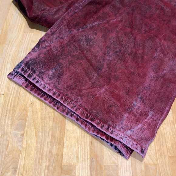 Nwt True Religion Men's Red Jeans Basic Straight M3F859TSM Size 42 - Picture 6 of 11